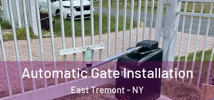 Automatic Gate Installation East Tremont - NY