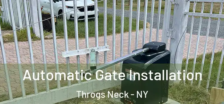 Automatic Gate Installation Throgs Neck - NY