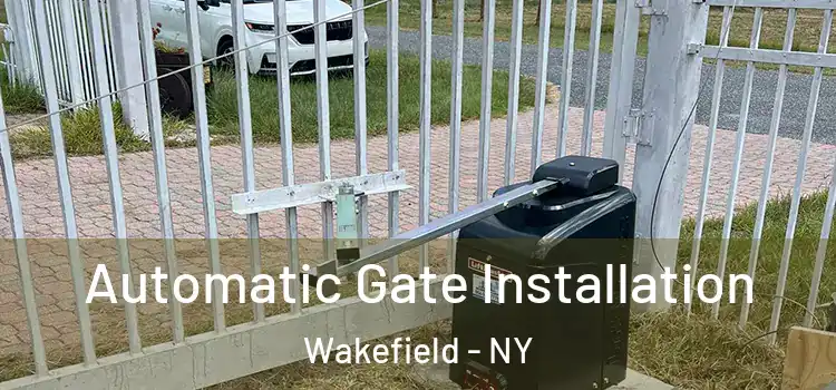 Automatic Gate Installation Wakefield - NY