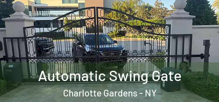 Automatic Swing Gate Charlotte Gardens - NY
