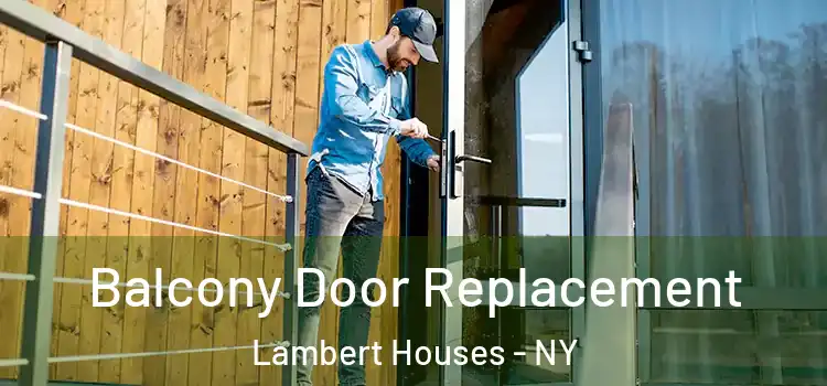  Balcony Door Replacement Lambert Houses - NY