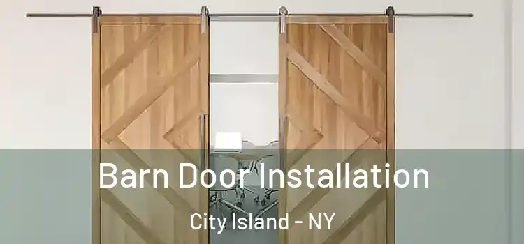 Barn Door Installation City Island - NY