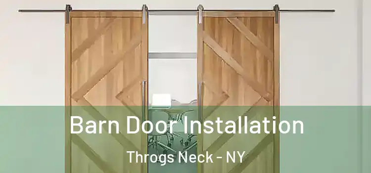 Barn Door Installation Throgs Neck - NY
