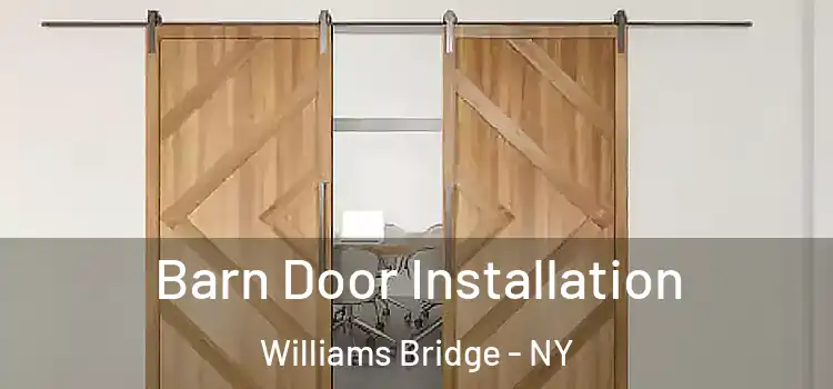 Barn Door Installation Williams Bridge - NY