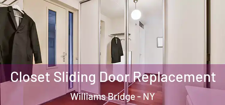  Closet Sliding Door Replacement Williams Bridge - NY