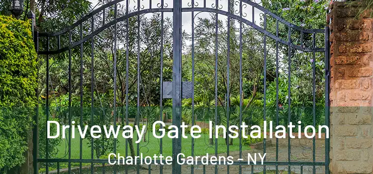 Driveway Gate Installation Charlotte Gardens - NY