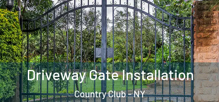  Driveway Gate Installation Country Club - NY
