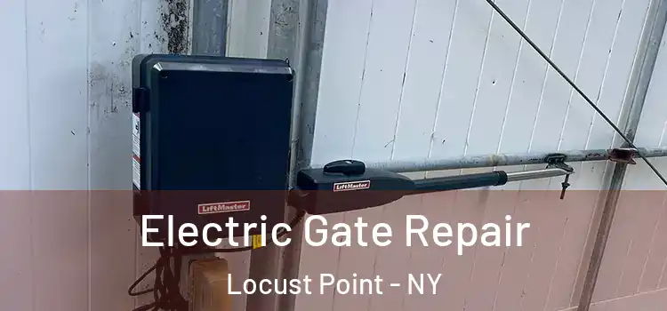 Electric Gate Repair Locust Point - NY