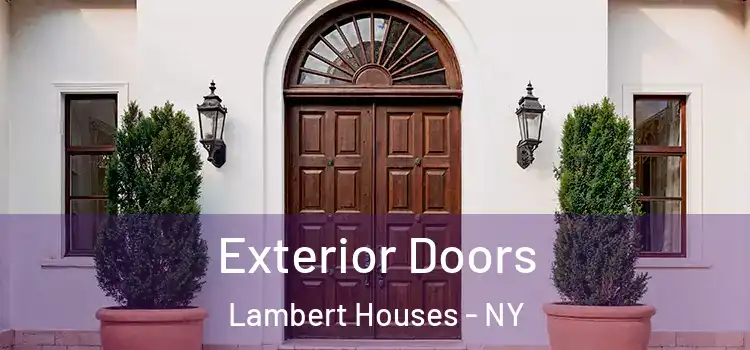 Exterior Doors Lambert Houses - NY