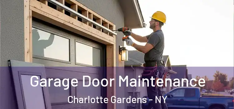  Garage Door Maintenance Charlotte Gardens - NY