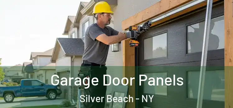  Garage Door Panels Silver Beach - NY
