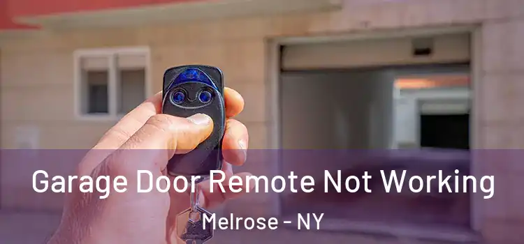  Garage Door Remote Not Working Melrose - NY