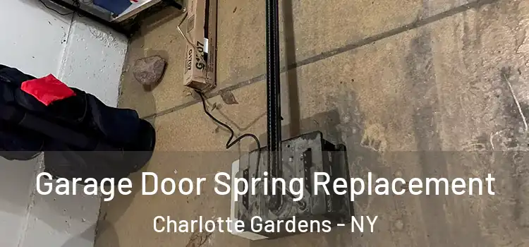  Garage Door Spring Replacement Charlotte Gardens - NY