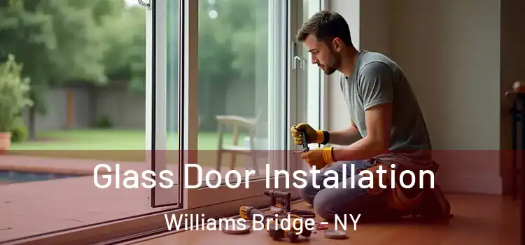 Glass Door Installation Williams Bridge - NY