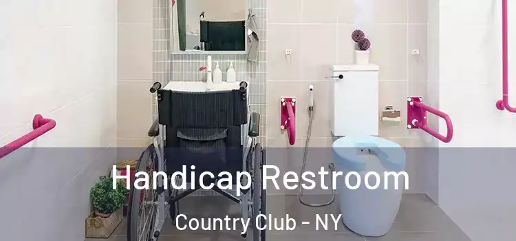  Handicap Restroom Country Club - NY