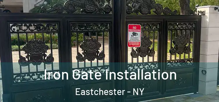  Iron Gate Installation Eastchester - NY