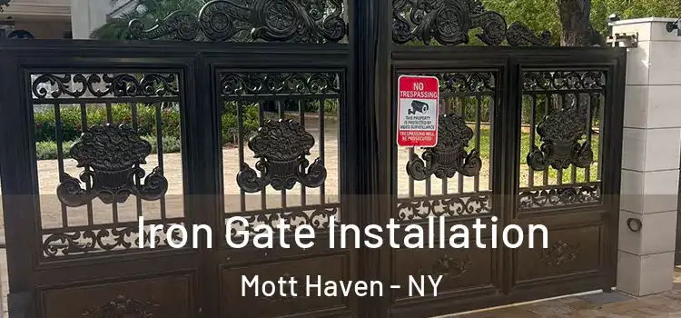 Iron Gate Installation Mott Haven - NY