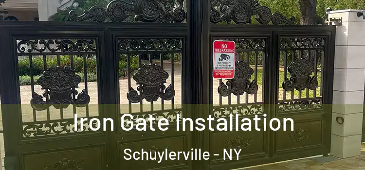 Iron Gate Installation Schuylerville - NY