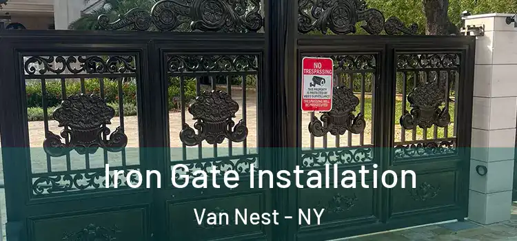 Iron Gate Installation Van Nest - NY