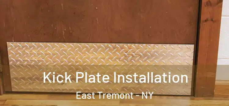 Kick Plate Installation East Tremont - NY