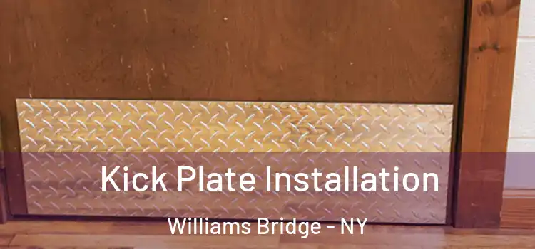 Kick Plate Installation Williams Bridge - NY