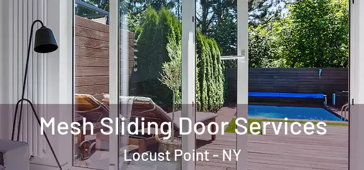  Mesh Sliding Door Services Locust Point - NY