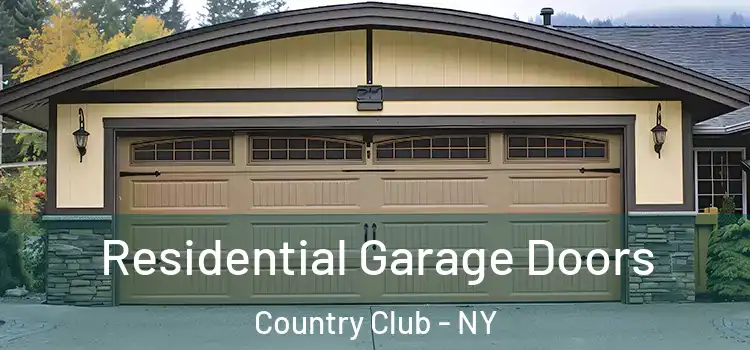  Residential Garage Doors Country Club - NY