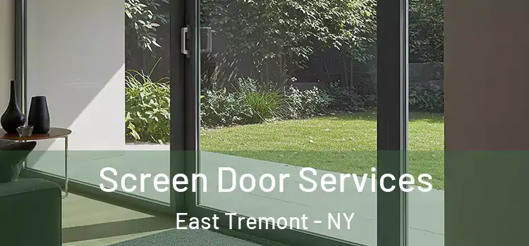Screen Door Services East Tremont - NY
