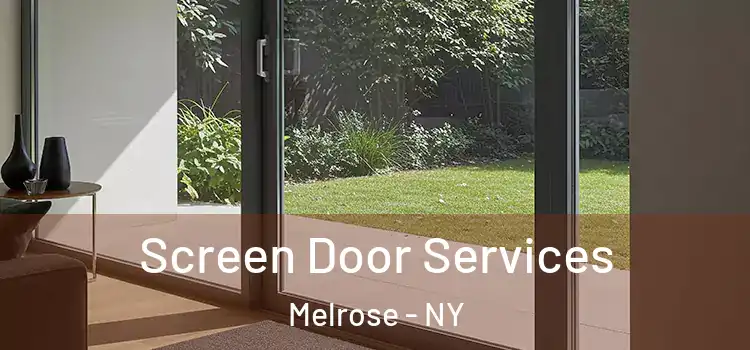 Screen Door Services Melrose - NY