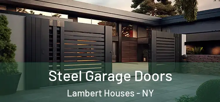  Steel Garage Doors Lambert Houses - NY
