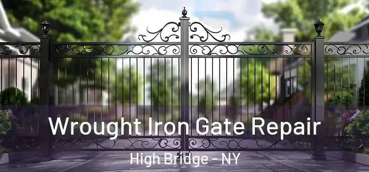 Wrought Iron Gate Repair High Bridge - NY