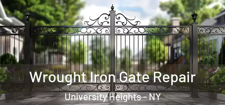 Wrought Iron Gate Repair University Heights - NY